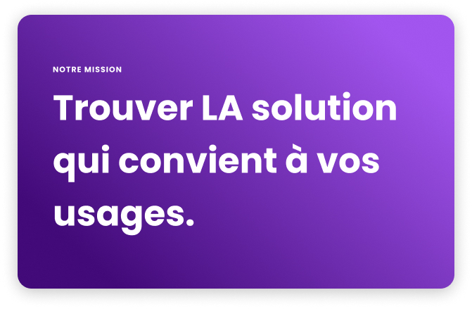 Notre mission